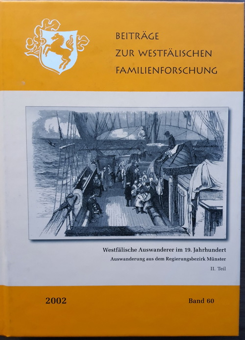 Deckblatt Beiträge
zur Westfälischische Familienforschung - Band 60